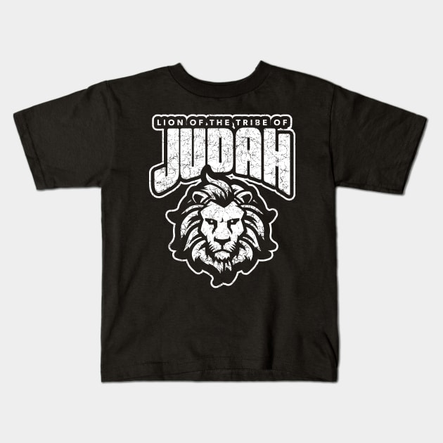 Lion of the Tribe of Judah Kids T-Shirt by PacPrintwear8